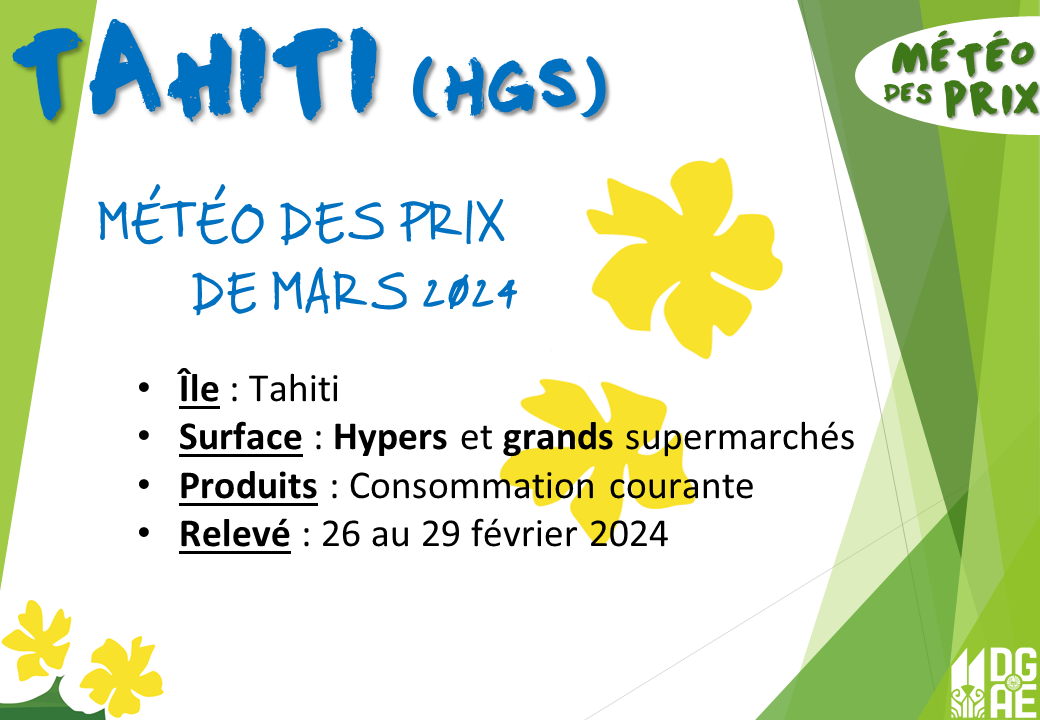 Tahiti (HPG) - Mars 2024